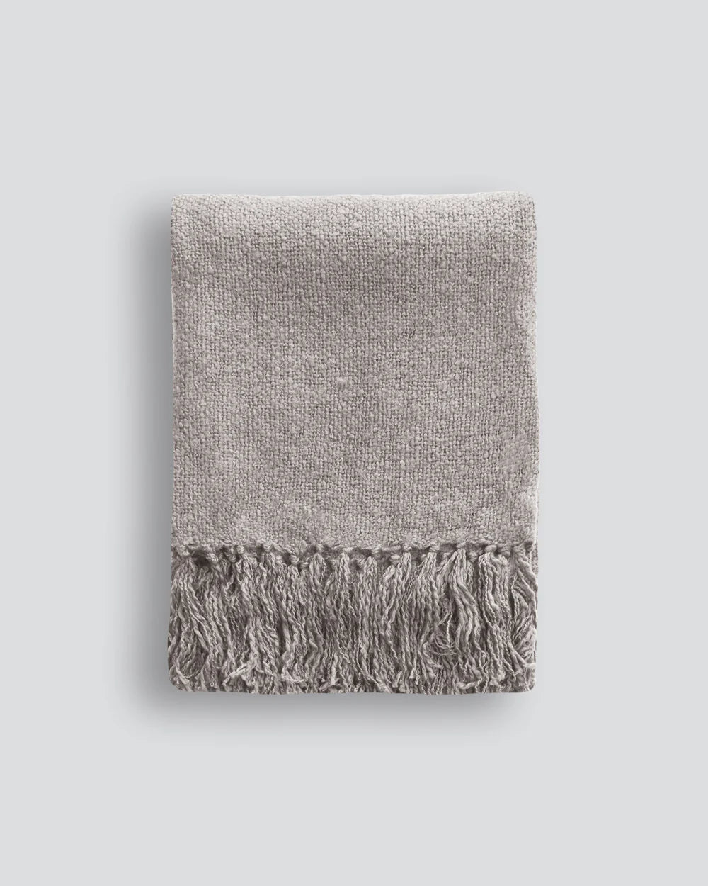 Ollo Serenade Throw- Stone Grey