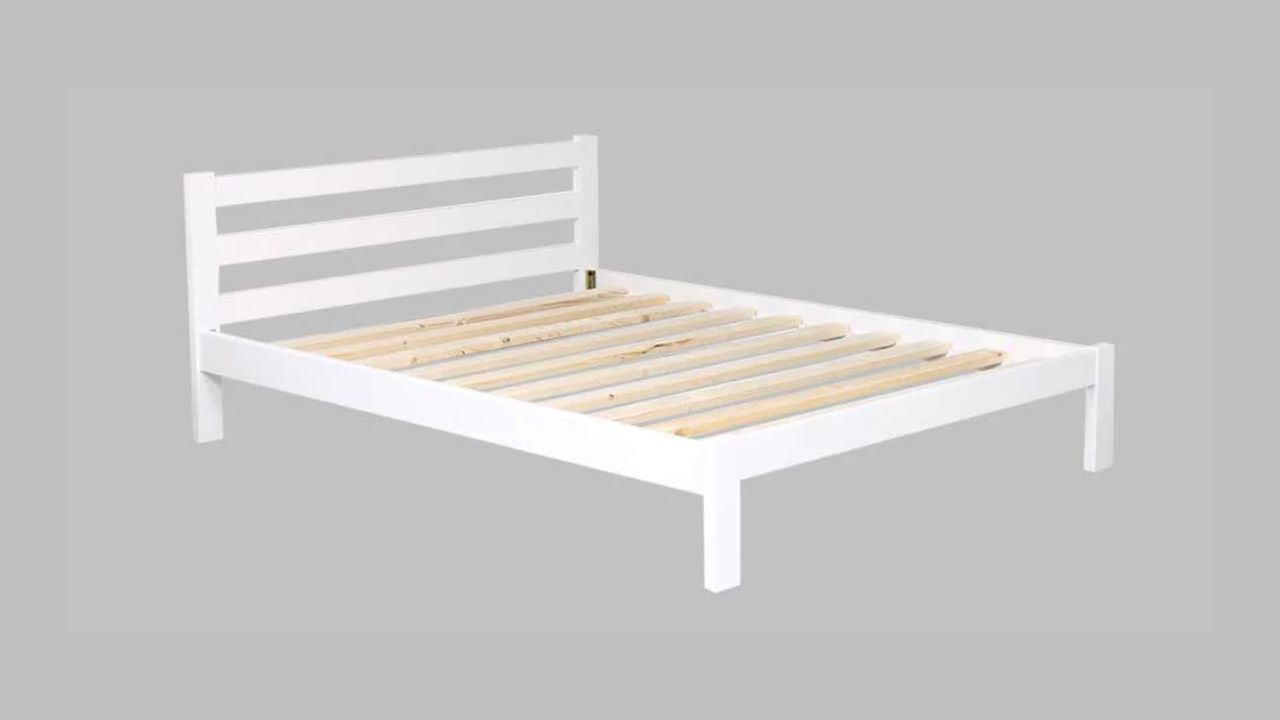 Nordic Bed Frame (White)