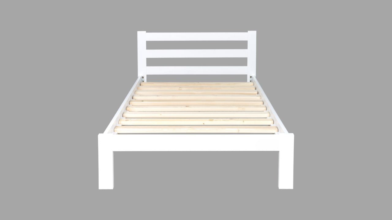 Nordic Bed Frame (White)