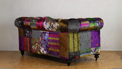 Mosaic Patchwork 2 Seater Sofa