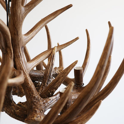 Antler Chandelier - Small, Natural