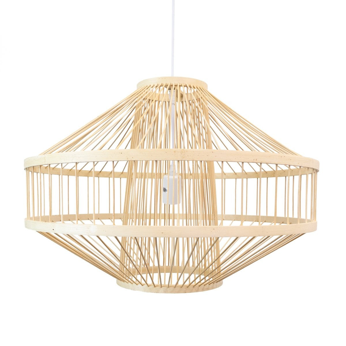 Cage Pendant Bamboo - Natural