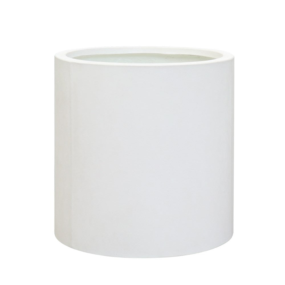 Mikonui Cylinder Planter- White