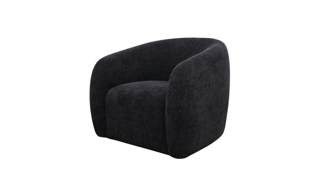 Max Swivel Chair - Black