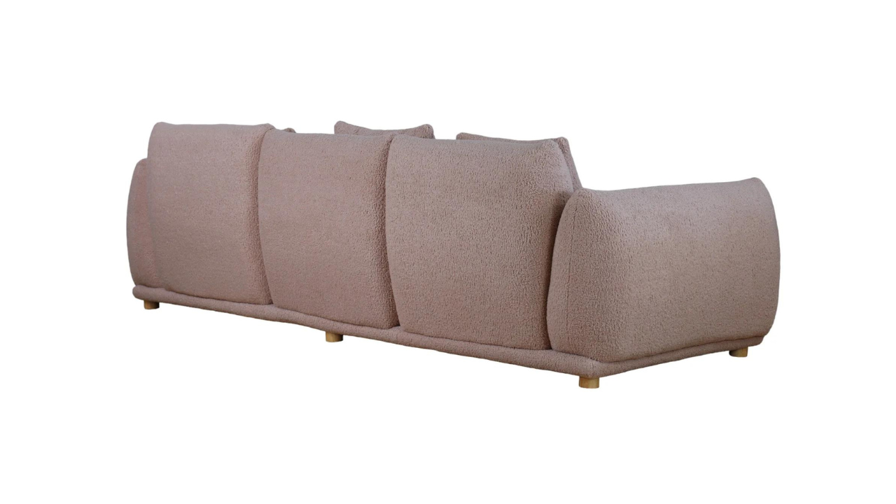 Luxor Boucle Fabric Sofa