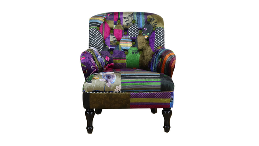 Mosaic Patchwork Arm Chair