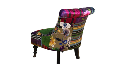 Mosaic Patchwork Bedroom Chair