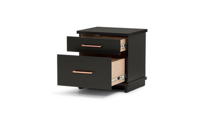 Fox 2 Drawer Bedside Table
