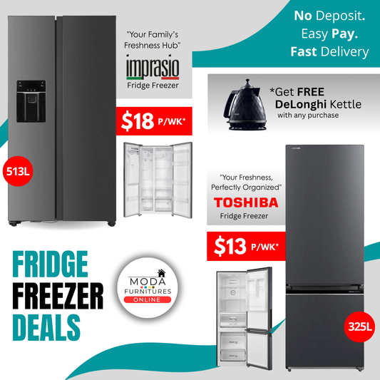 🚰🧊 Refresh Your Kitchen – Fridge Freezer Deals You’ll Love! 💎🍎
