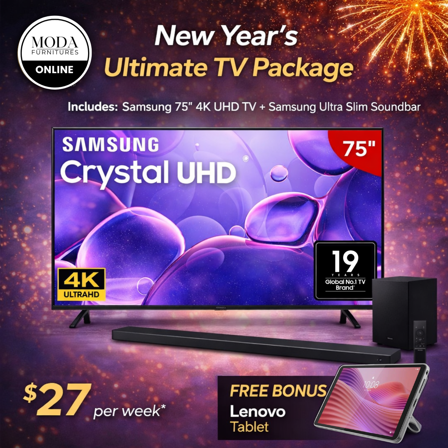 🎆 New Year’s Ultimate TV Package 🎆