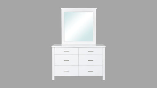 Nordic Dresser Mirror (White)