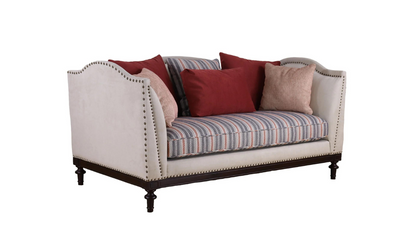 Sable Fabric Stripe Sofa