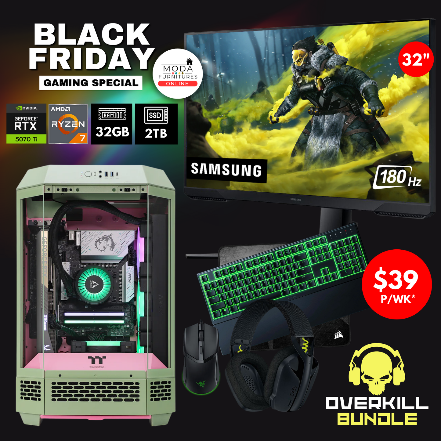 💥 OVERKILL GAMING BUNDLE 🎮🔥