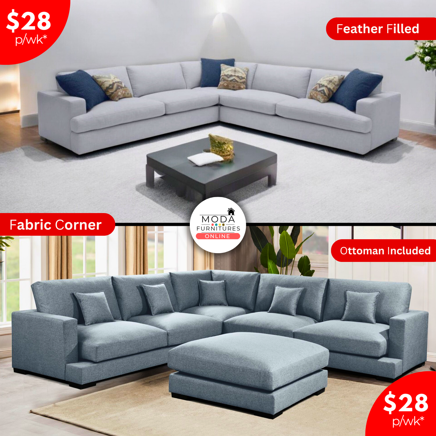 Fabric Corner Sofa Special