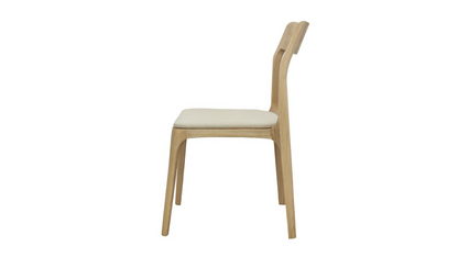 Cooper Stackable Dining Chair - Linen Fabric