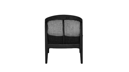 Newport Fabric Armchair - Black