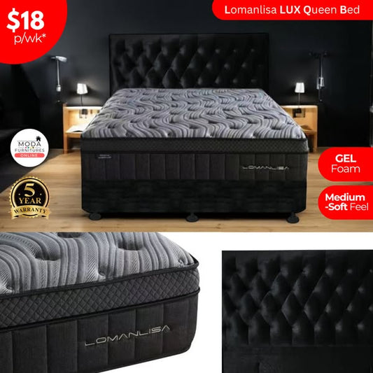 Lux Queen bed