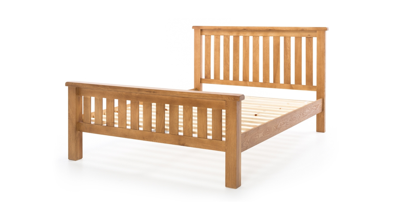 Harvest Oak Bed Frame