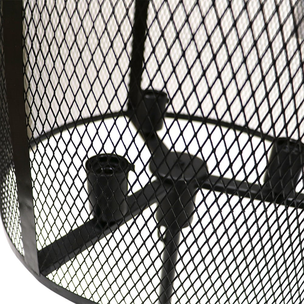 Bank Metal Standing Round Lamp 151cm