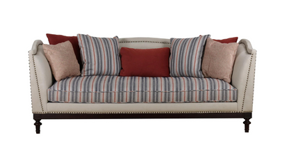 Sable Fabric Stripe Sofa