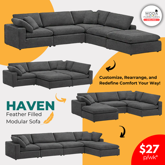 Haven Modular Feather Filled Sofa