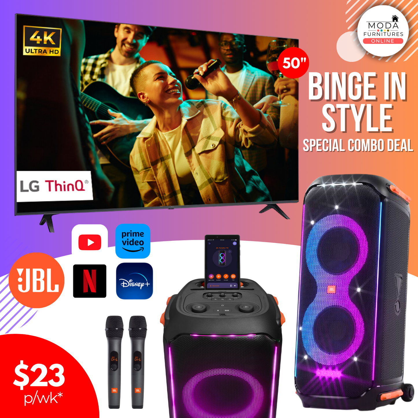 Bing in Style ! Special Combo Deal !