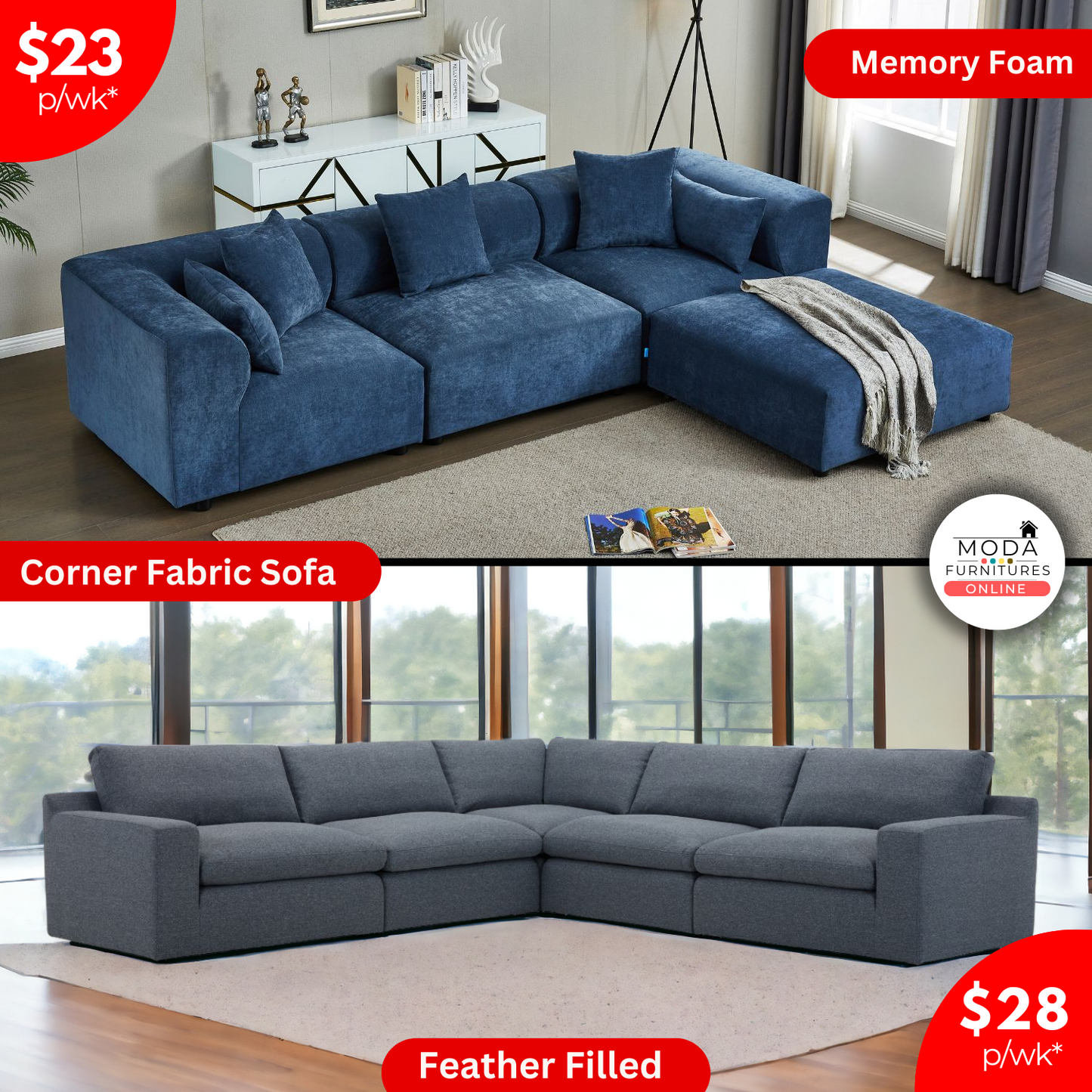 Fabric Sectional Sofa Special