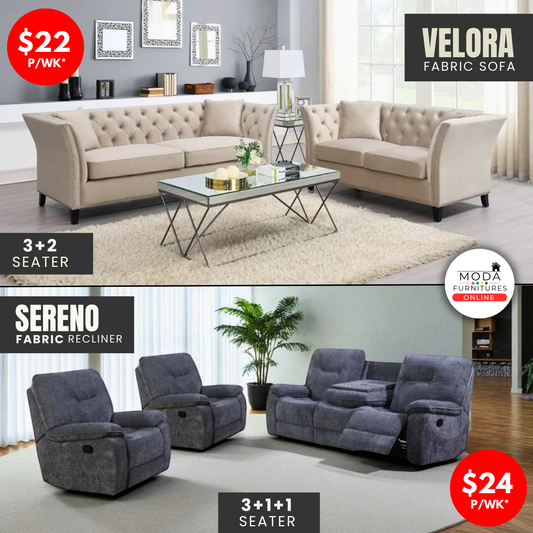 ✨ VELORA & SERENO LUXURY LOUNGE DEALS ✨