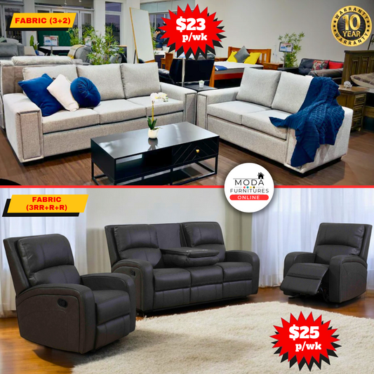 Fabric Lounge Suite