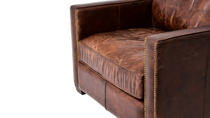 Madison Armchair - Vintage Cigar