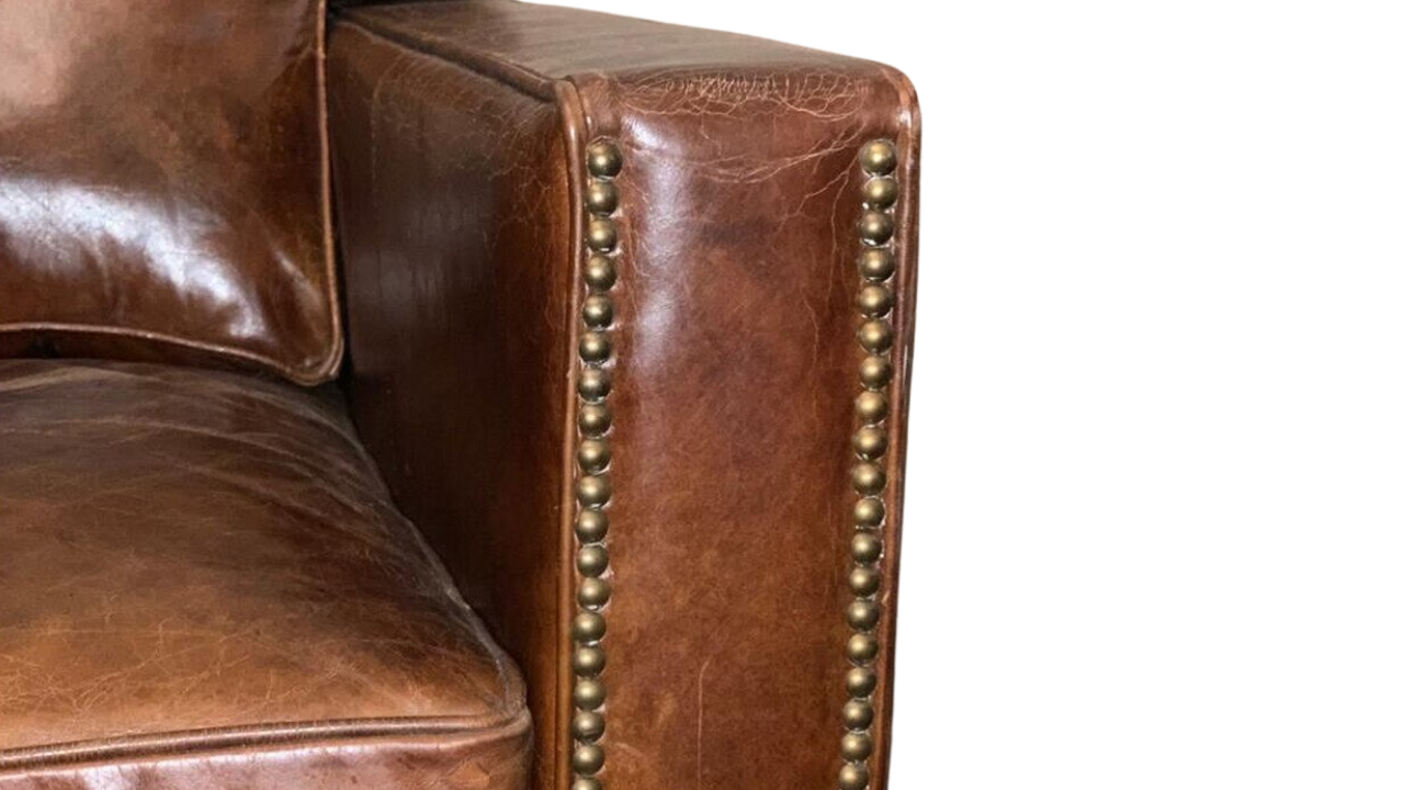 Madison Armchair - Vintage Cigar