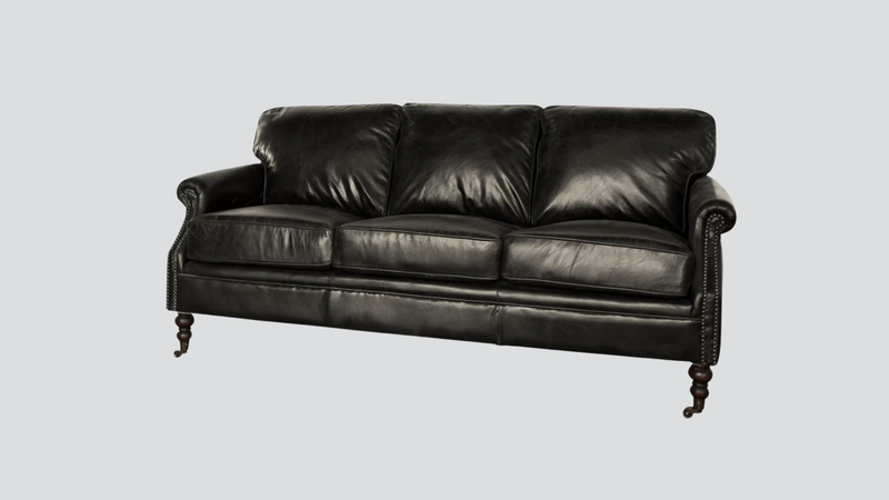 Winchester 3 Seater Belon Black