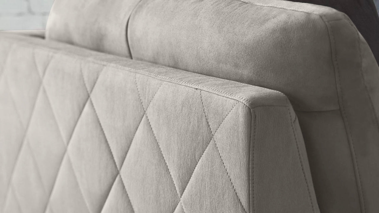 Qwerty Nappa Fabric Modular Sofa