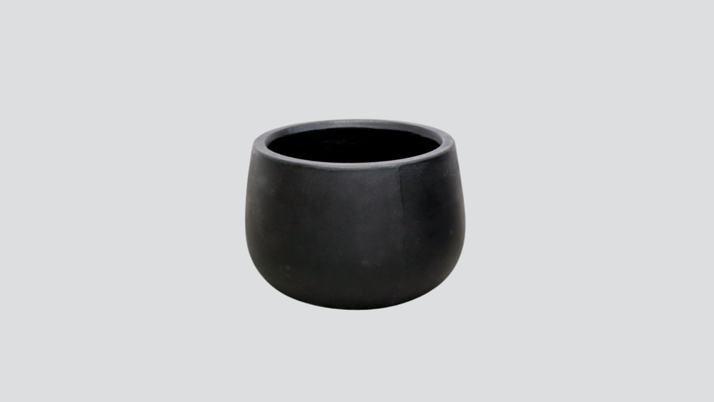 Ahuriri Black Planter - Small