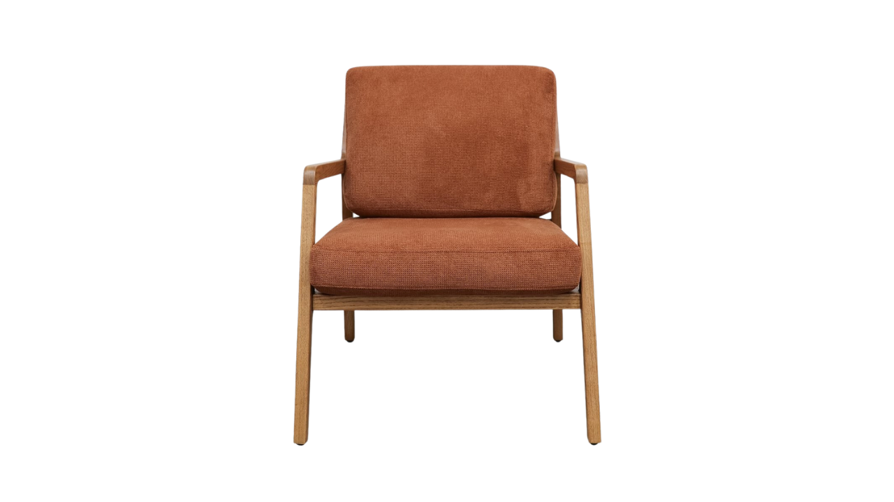 Baker Fabric Armchair - Bronze