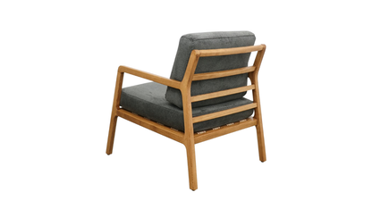 Baker Fabric Armchair - Charcoal