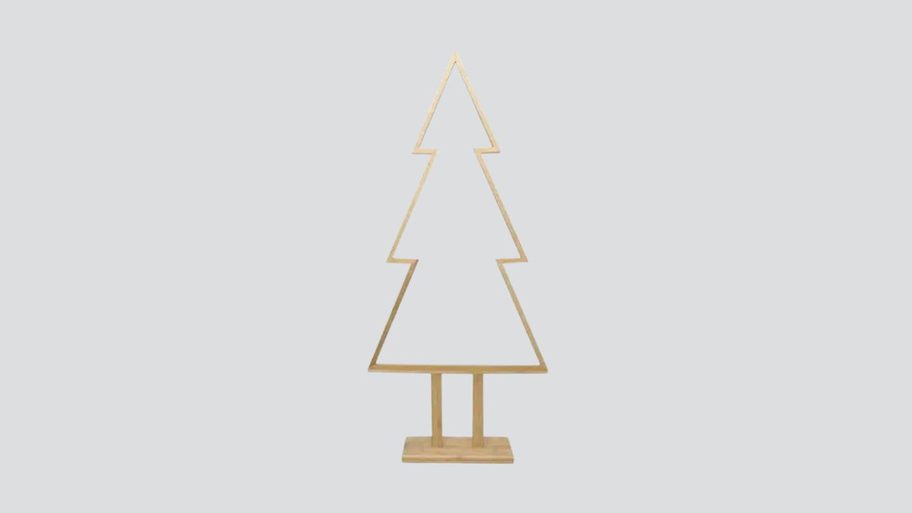 Bamboo LED Pine Tree 146cm