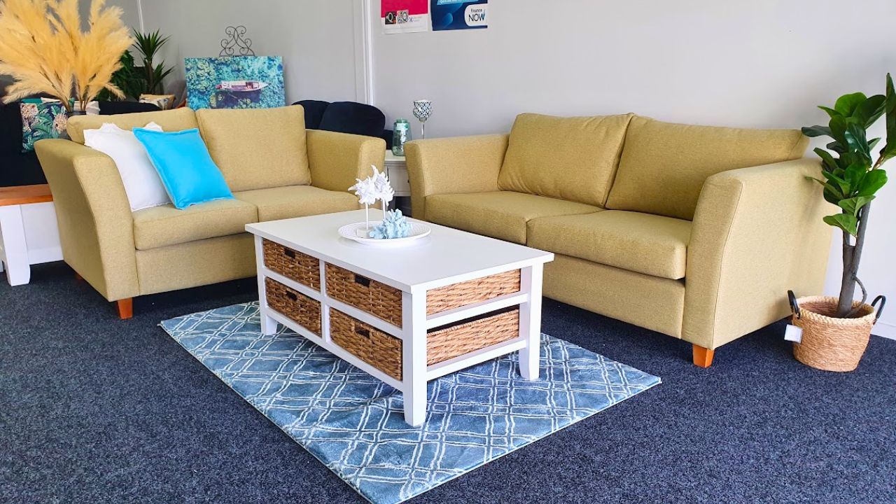 Myra Fabric Sofa 3+2 (NZ Made)