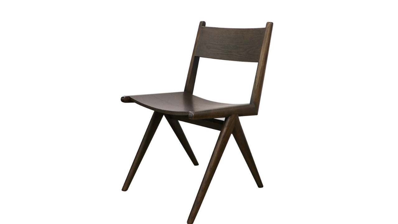 CORTEZ DINING CHAIR WITH REMOVABLE CUSHIONS - BROWN