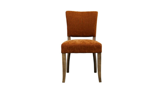 CRANE FABRIC DINING CHAIR - COPPER