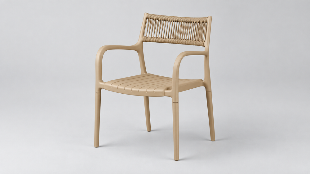 Oleo Outdoor Chair - Beige