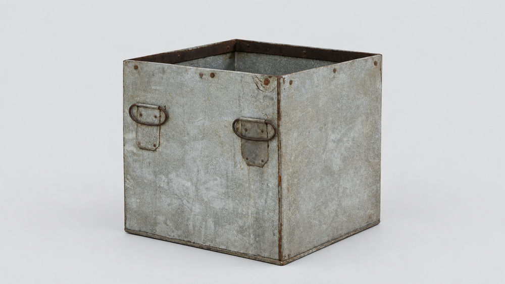 Flint Square Planter - Medium