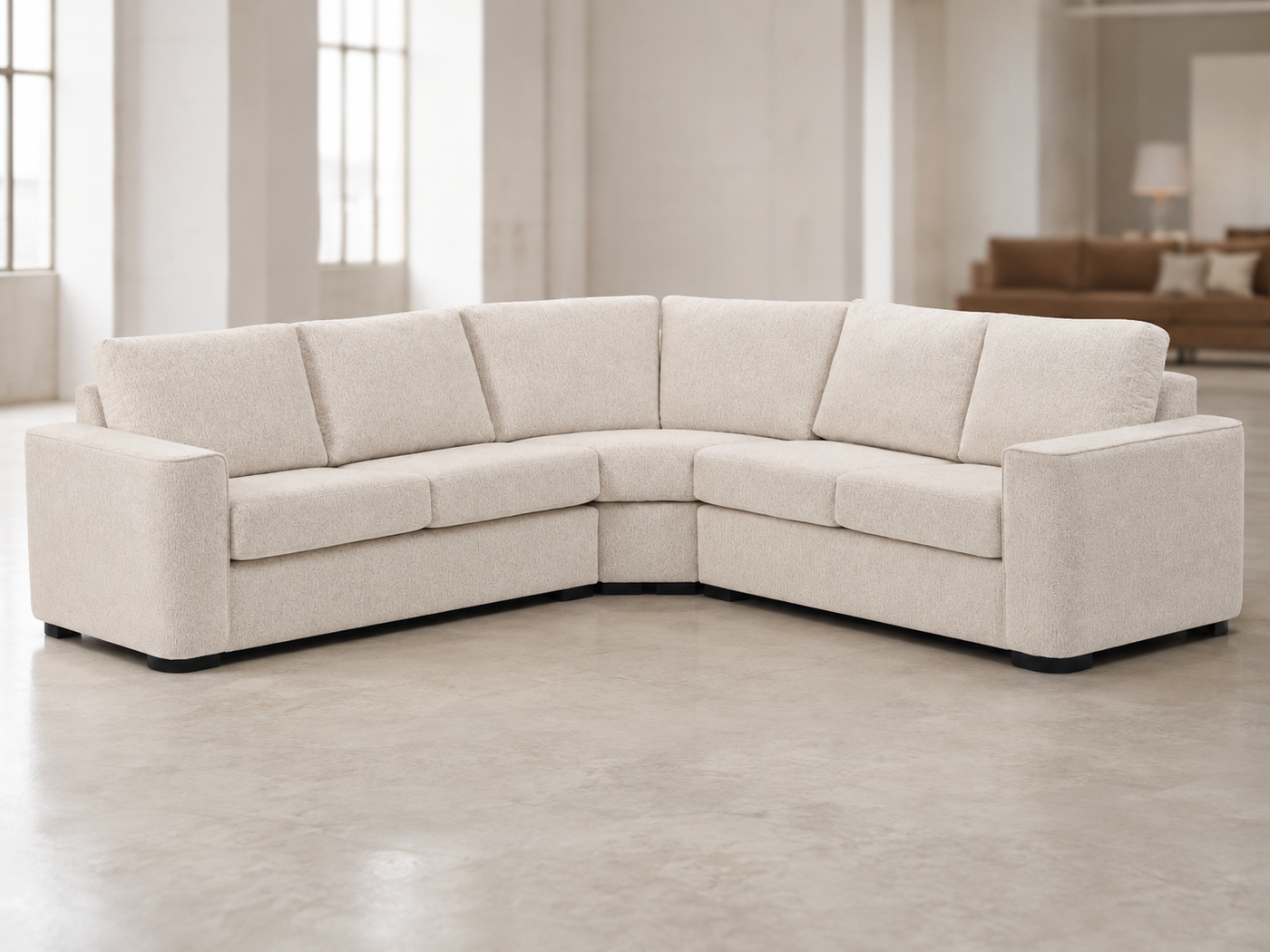 2.5 Seater + Curved Corner + 2.5 Seater