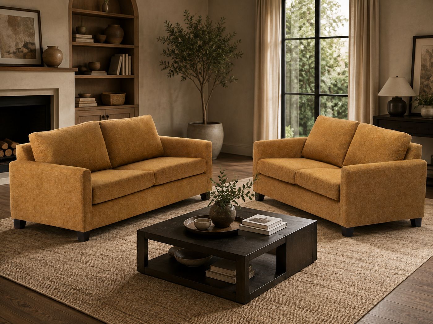 The 3 + 2.5 suite — and the chair