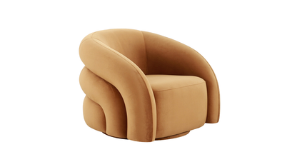 Chicago Armchair (Gold Velvet)