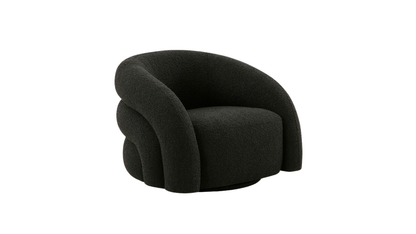 Chicago Armchair (Black Boucle)