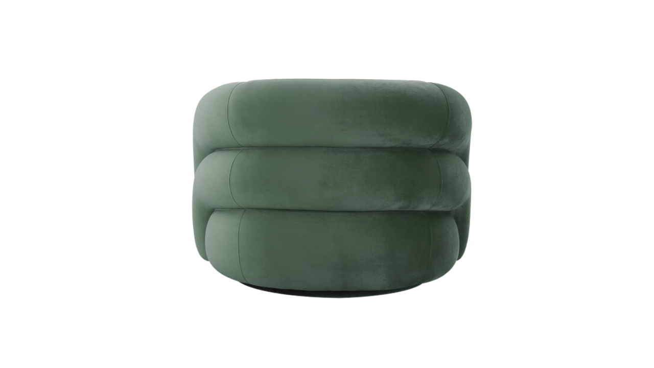 Chicago Armchair (Sage Velvet)