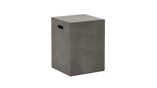 Concrete Rectangle Side Table / Stool - 46cm
