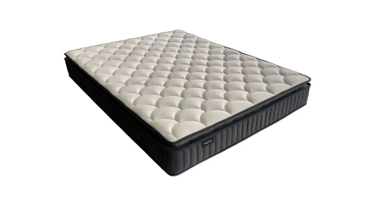 DG Pocket Pillow Top Mattress with Base