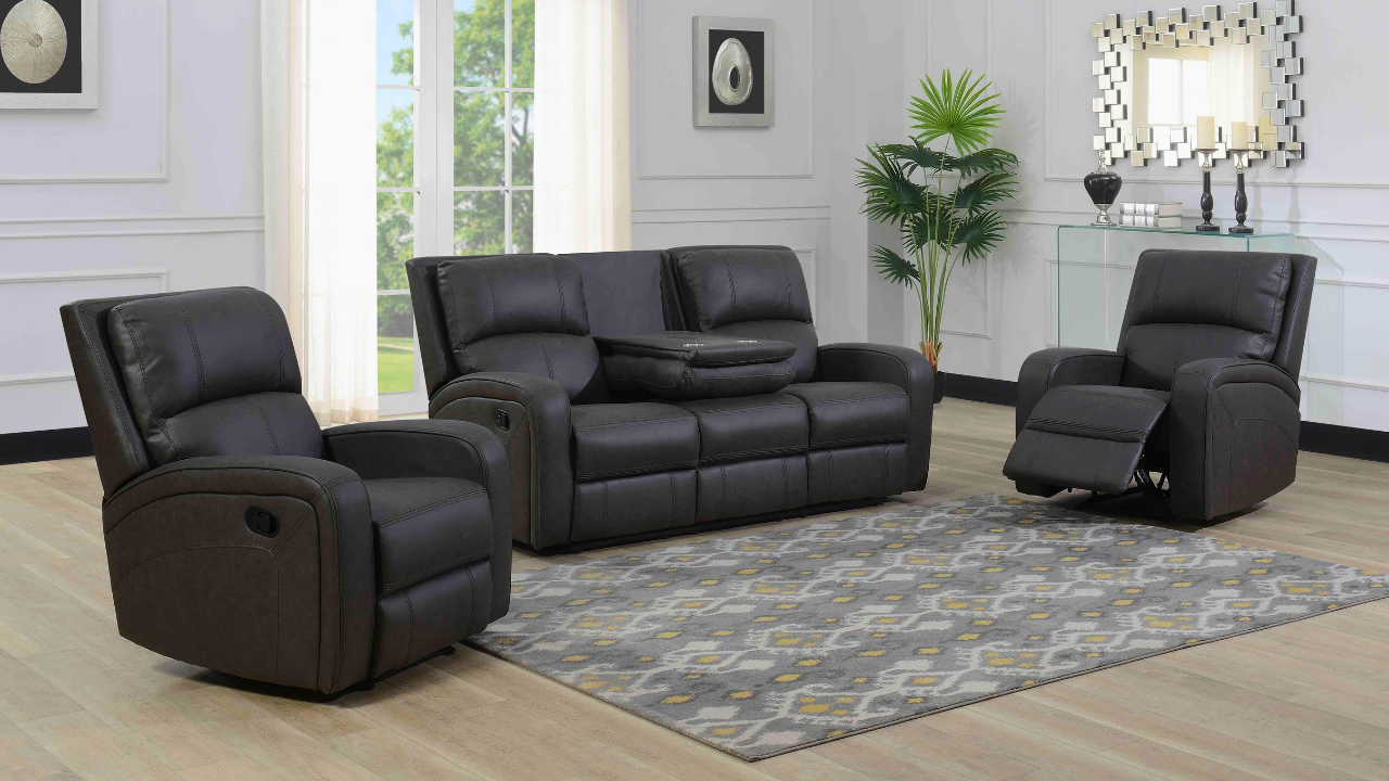 Cove Fabric Recliner Lounge Suite